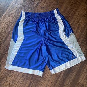 Men’s Champion Blue Basketball Shorts Size Medium